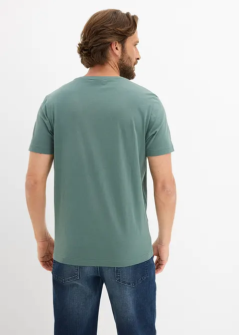 T-Shirt aus reiner Baumwolle, bonprix