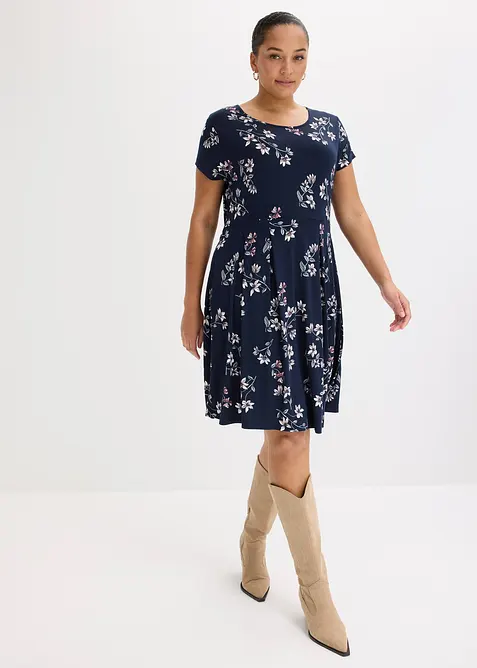 Jerseykleid aus Viskose-Mix, bonprix