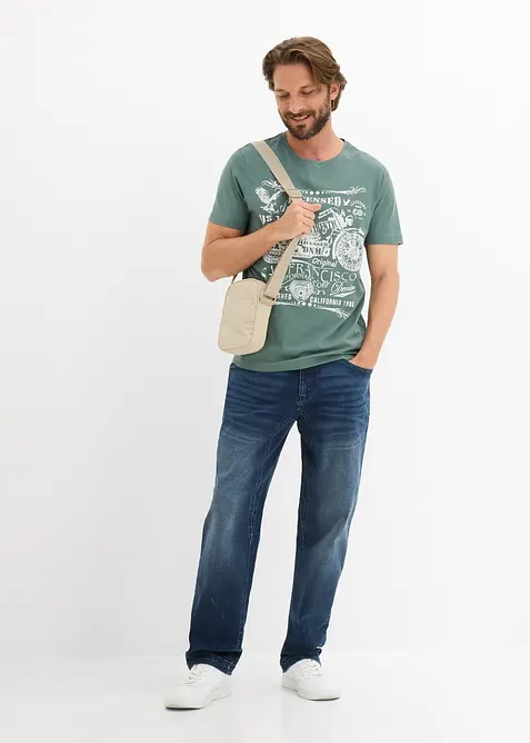 T-Shirt aus reiner Baumwolle, bonprix