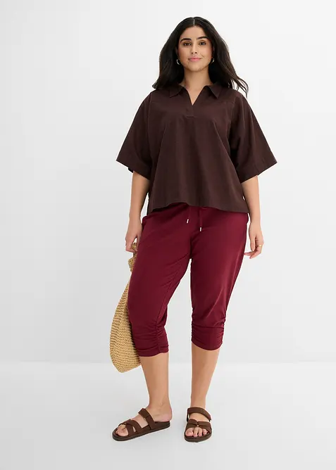 Jersey-Hose aus Baumwoll-Mix, bonprix