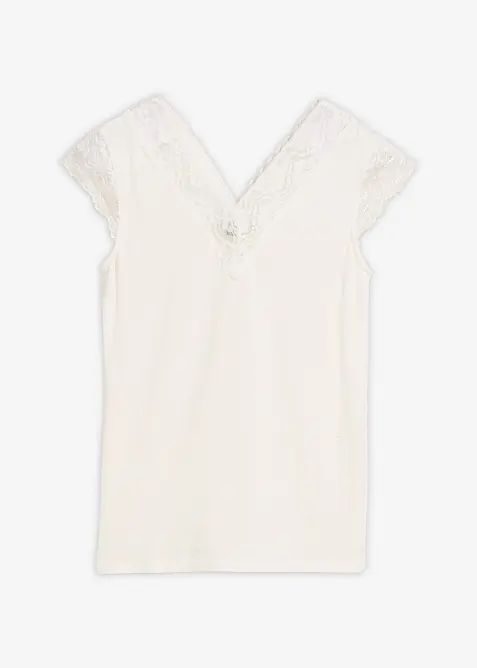 T-shirt doux en viscose extensible, bonprix