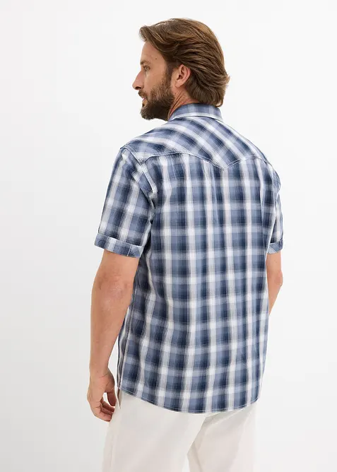 Kurzarmhemd mit aufgesetzten Taschen, bonprix