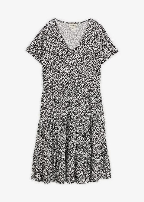 Jerseykleid aus Viskose-Mix, bonprix