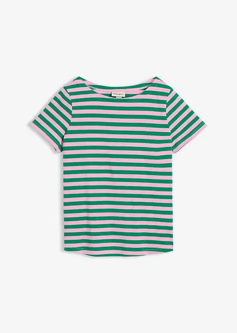 T-shirt &agrave; encolure bateau, bonprix