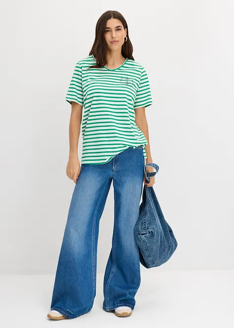 T-Shirt aus reiner Bio-Baumwolle, bonprix