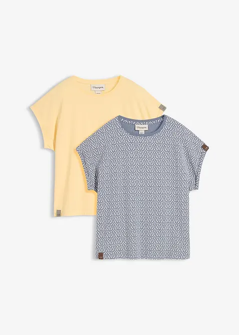 T-Shirt (2er Pack), bonprix