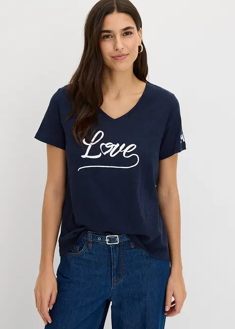 T-shirt &agrave; imprim&eacute;, bonprix