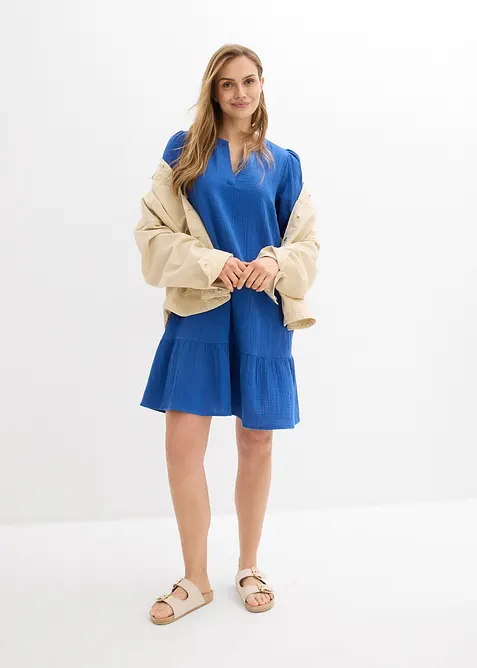 Kleid aus Musselin, bonprix