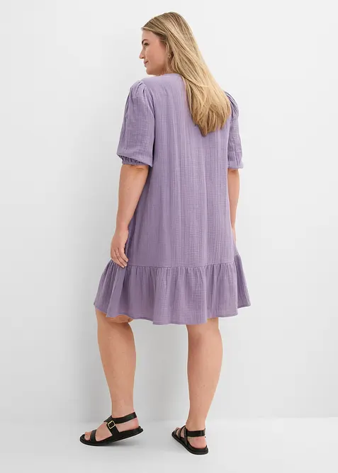 Robe en gaze de coton, bonprix