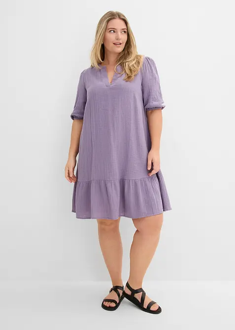 Robe en gaze de coton, bonprix