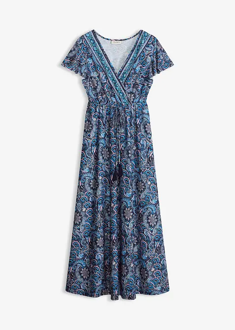 Bedrucktes Jersey-Maxikleid, bonprix