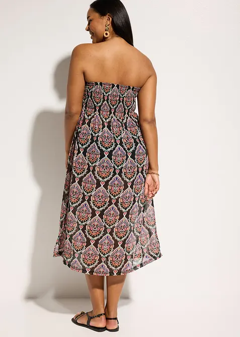 Robe de plage en cr&ecirc;pe, bonprix