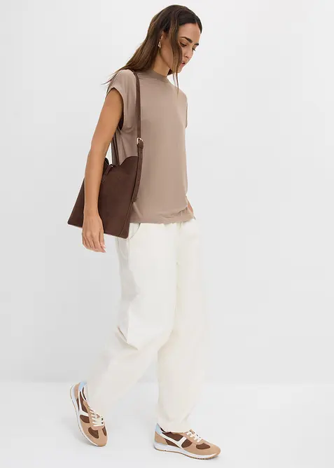 T-Shirt aus softer Viskose, bonprix