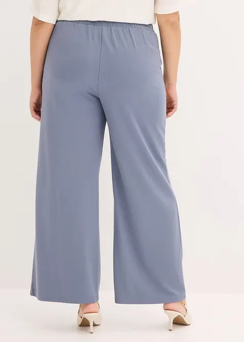 Pantalon en jersey &agrave; patte d&eacute;corative, bonprix