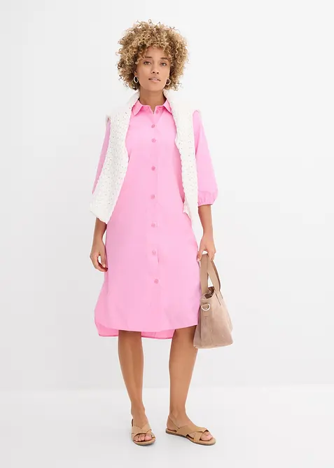 Blusenkleid aus leichter Baumwolle, bonprix