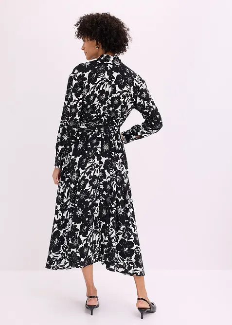 Hemdblusenkleid aus Viskose, bonprix