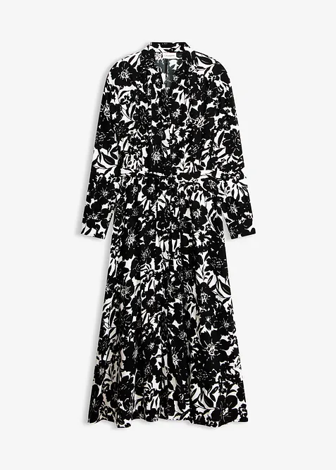 Hemdblusenkleid aus Viskose, bonprix