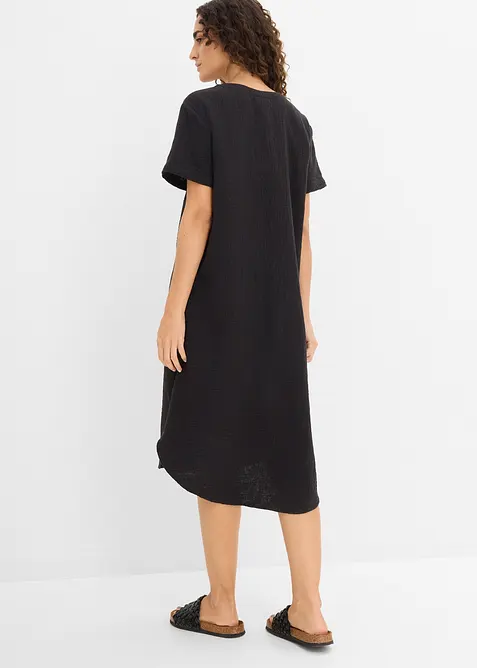 Blusenkleid aus softem Musselin, bonprix