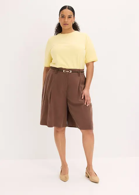 Shirt mit Spitzenborte, bonprix