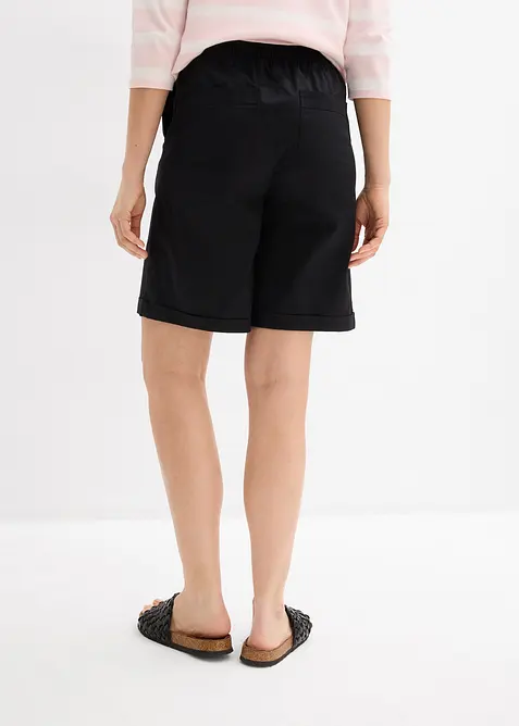 Papertouch-Bermuda aus Baumwoll-Mix, bonprix