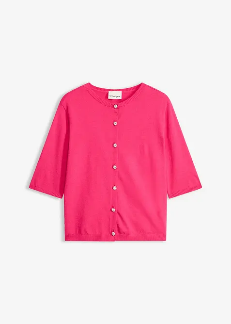 Feinstrickjacke aus feinem Viskose-Mix, bonprix