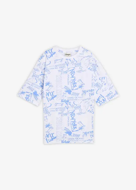 T-shirt 100% coton, coupe loose, bonprix