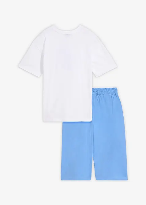 Loose Fit T-Shirt und Jersey-Longbermuda (2-tlg.Set), bonprix