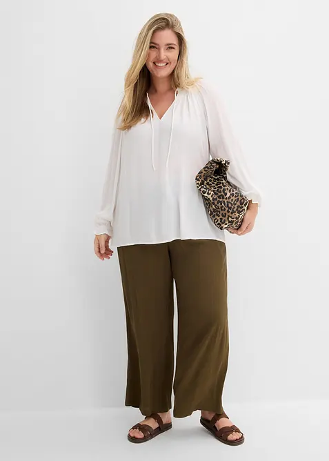 Blouse longue en viscose fluide, bonprix