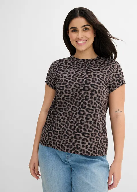 Shirt (3er Pack) aus Baumwoll-Elasthan-Mix, bonprix