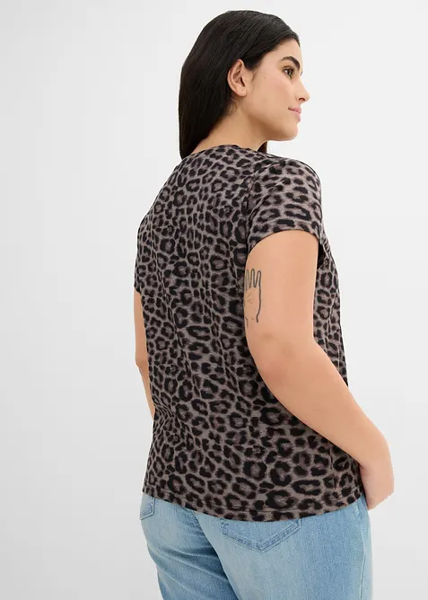 Shirt (3er Pack) aus Baumwoll-Elasthan-Mix, bonprix