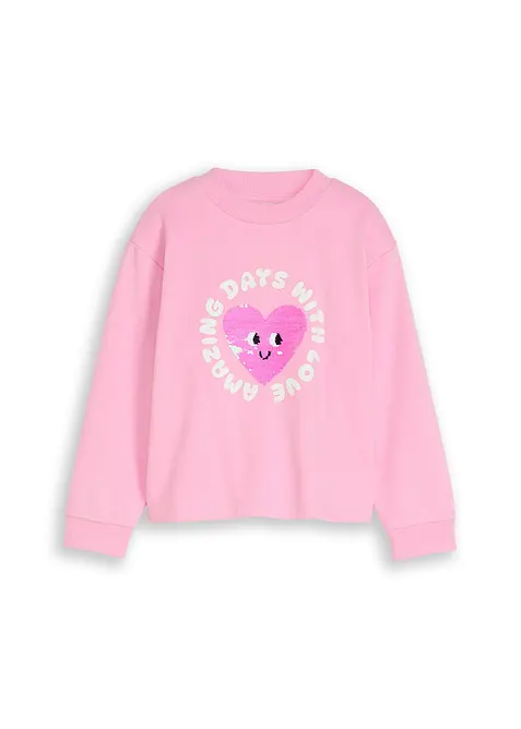 Sweat Tom Tailor &agrave; sequins r&eacute;versibles, Tom Tailor