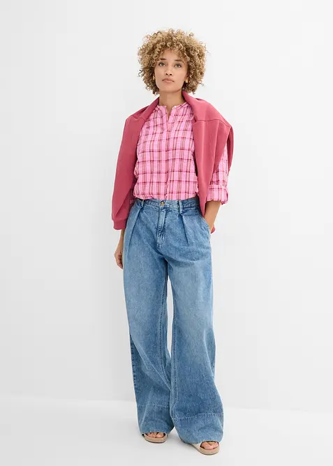 Bluse aus reiner Baumwolle, bonprix