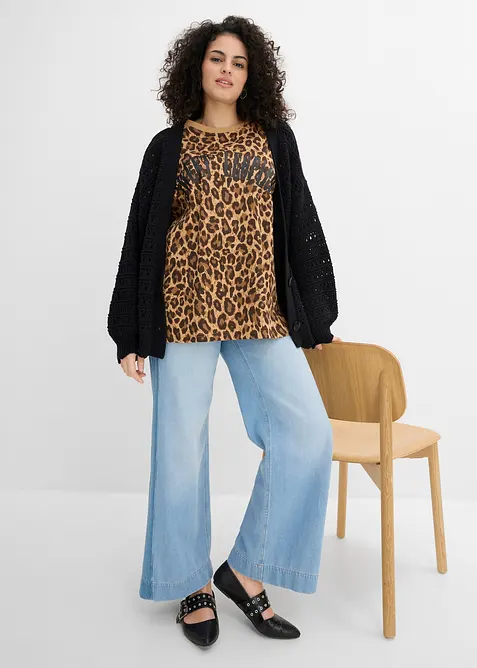 T-shirt oversize 100% coton, bonprix