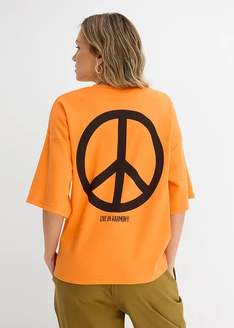 T-shirt oversize 100% coton, bonprix