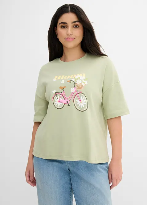 T-shirt ample 100% coton, bonprix