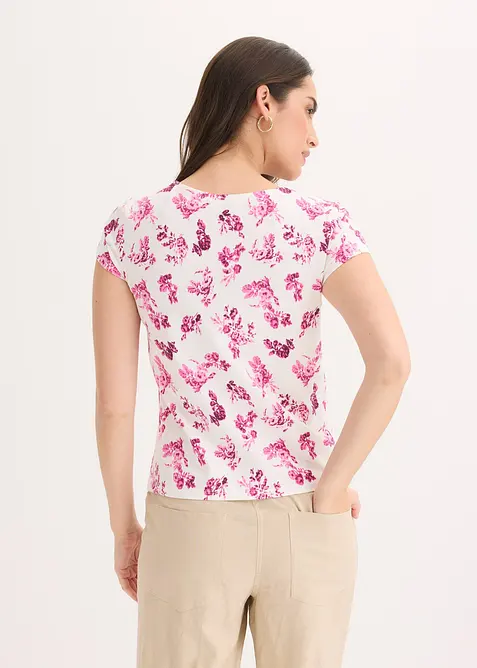 Shirt aus elastischer Baumwolle, bonprix