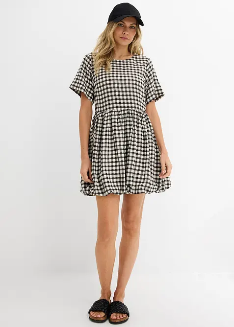Kurzes Kleid mit Bubblehem, bonprix