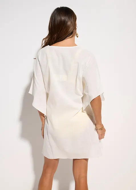 Strandtunika aus reiner Baumwolle, bonprix