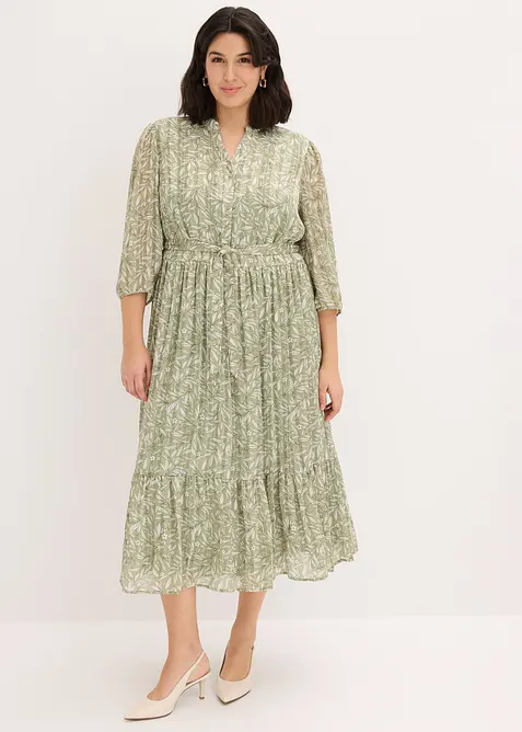 Robe en mousseline, bonprix