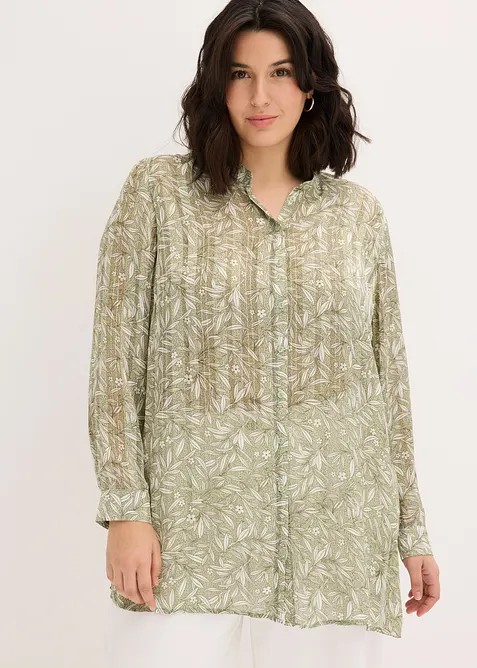 Chiffon Longbluse, bonprix