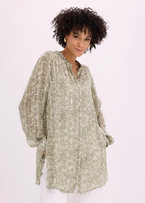 Chiffon Longbluse, bonprix