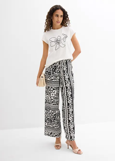 T-shirt en coton extensible, bonprix