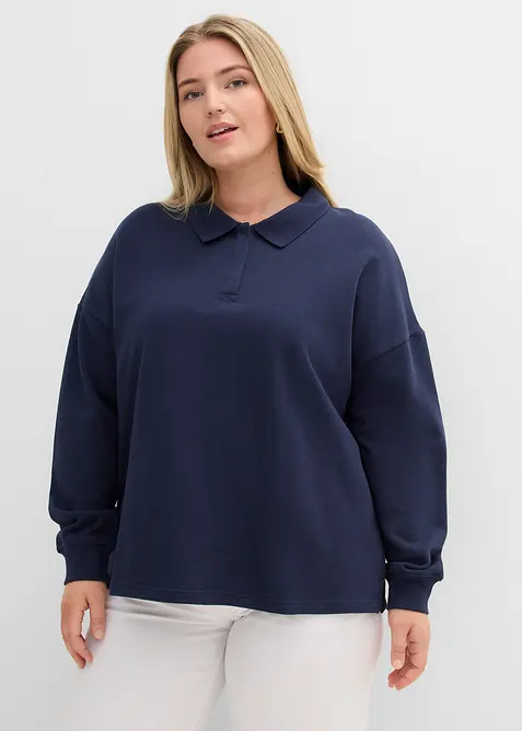 Sweatshirt aus reiner Bio-Baumwolle, bonprix