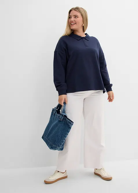 Sweatshirt aus reiner Bio-Baumwolle, bonprix