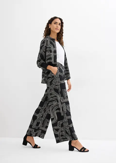 Marlenehose aus Viskose-Mix, bonprix