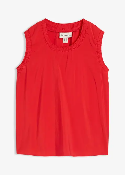 Blusentop aus Viskose-Mix, bonprix