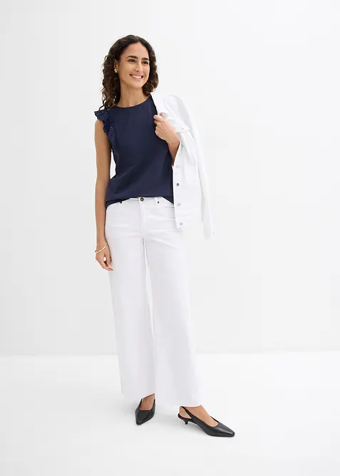 Top aus Baumwoll-Mix, bonprix