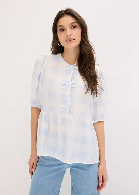 Bluse mit Schleifen, bonprix