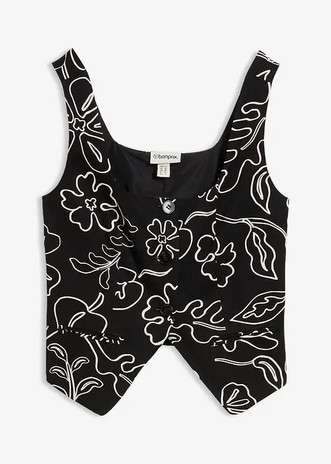 Gilet blazer sans manches, bonprix