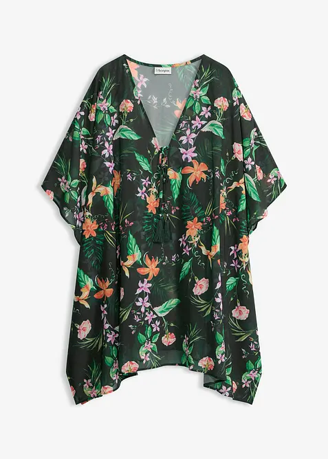 Strandtunika aus leichtem Chiffon, bonprix